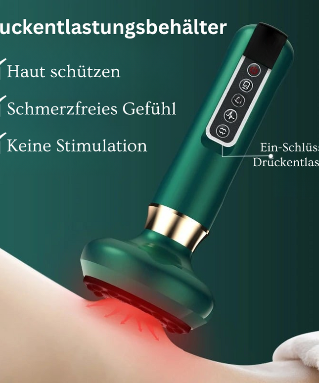 Erleben Sie tiefenwirksame Entspannung und schnelle Linderung von Nacken- und Rückenschmerzen