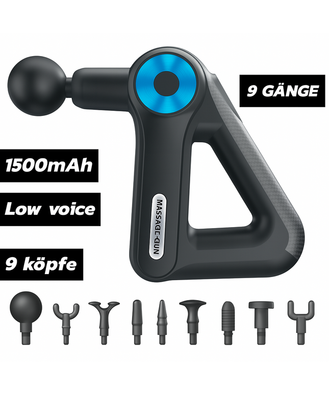 Superstarke Dreieck-Massagepistole