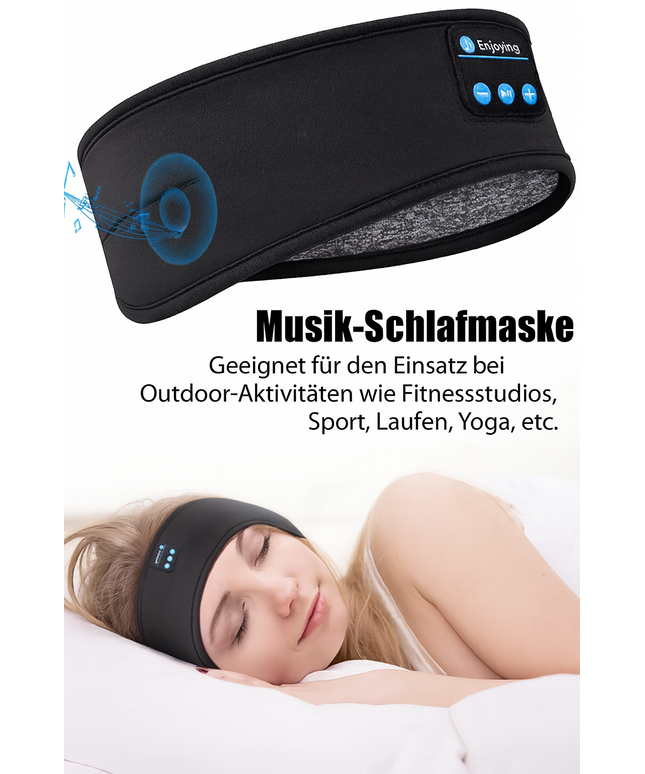 Bequeme Bluetooth Schlafkopfhörer