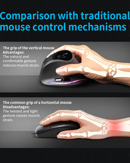 C Force Rechargeable Vertical Mouse