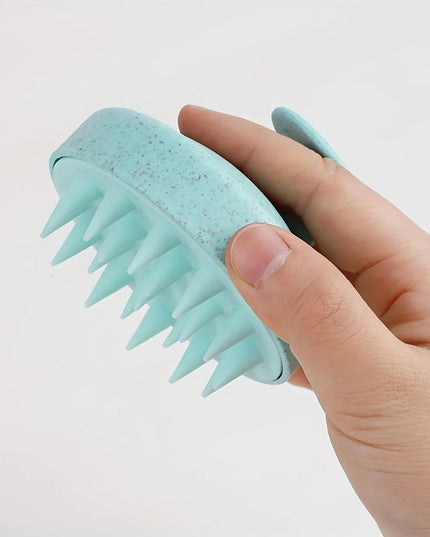 Entspannende Kopfhautbürste