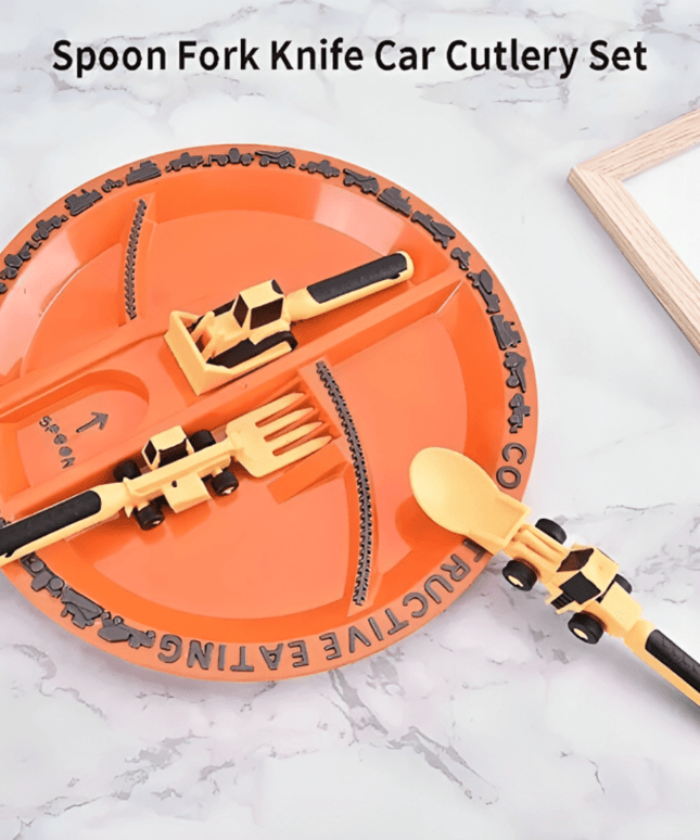 Digger Dining Set for Kids