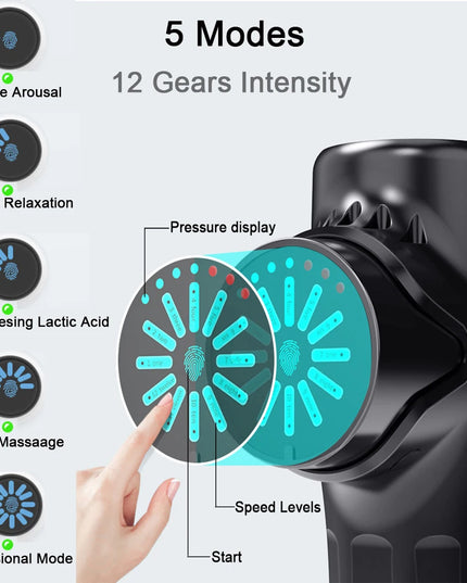 Magischer Faszien-Massagegun