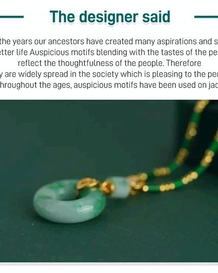 Hetian Jade Vredesgesp