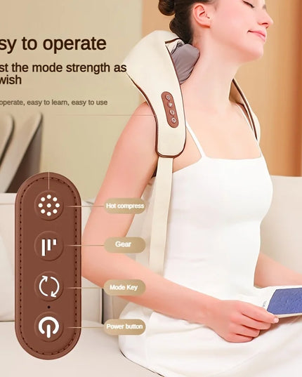 Entspannungsprofi Nacken- und Schultermassagegerät