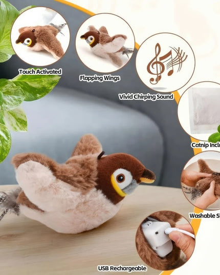 FlappyChase Catnip Bird Fun